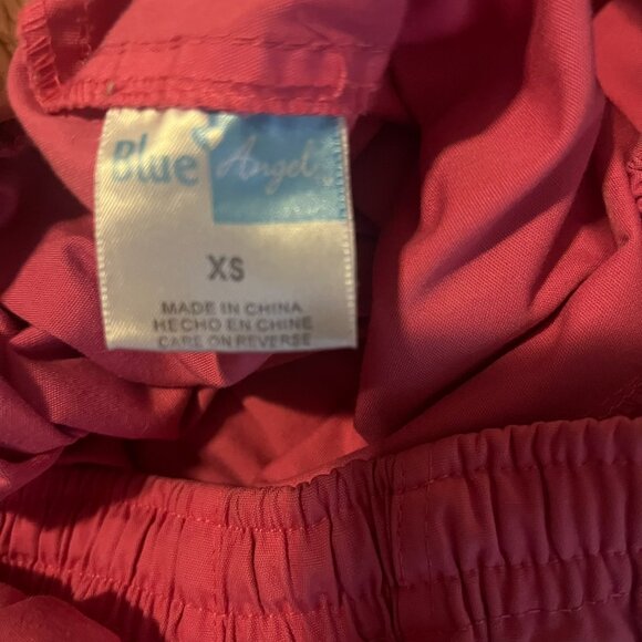 Blue Angels Teal Drawstring Scrub Pants - Size XS - Picture 5 of 5